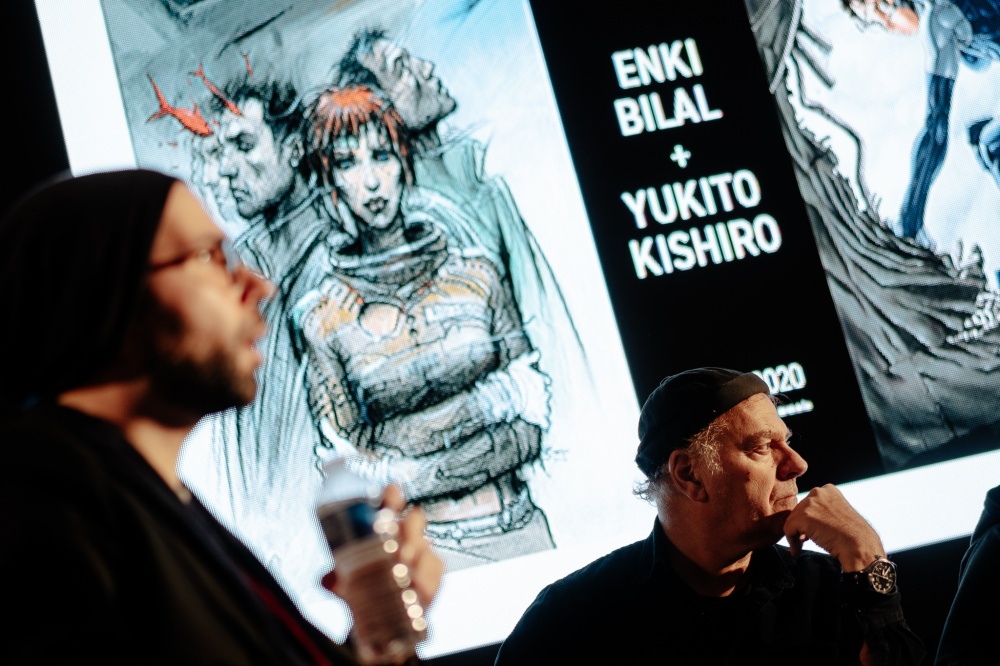 Rencontre Yukito Kishiro et Enki Bilal