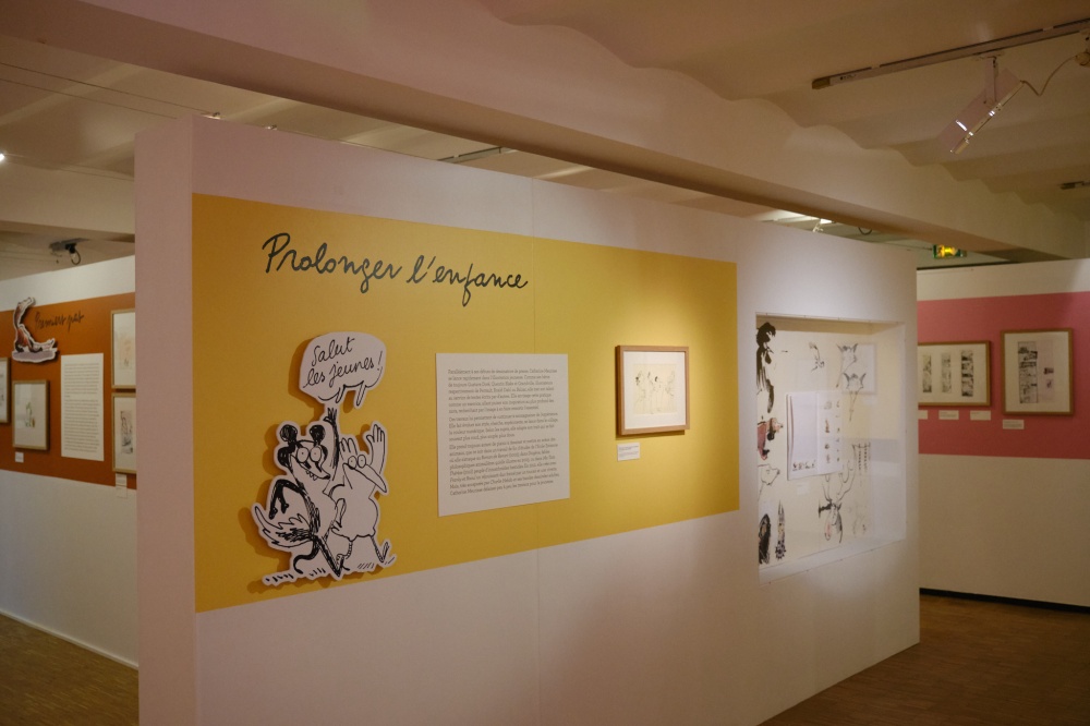 Exposition Catherine Meurisse, chemin de traverse