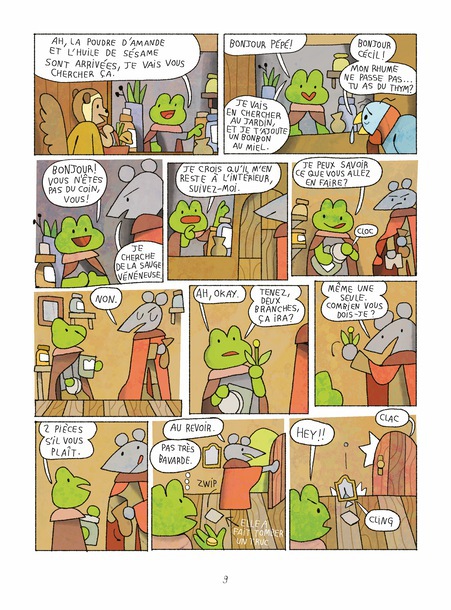 Cécil et les objets cassés