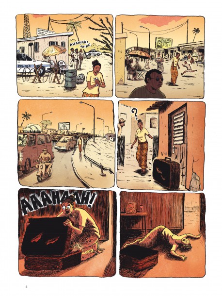 Commissaire Kouamé T.2 : Un homme tombe avec son ombre