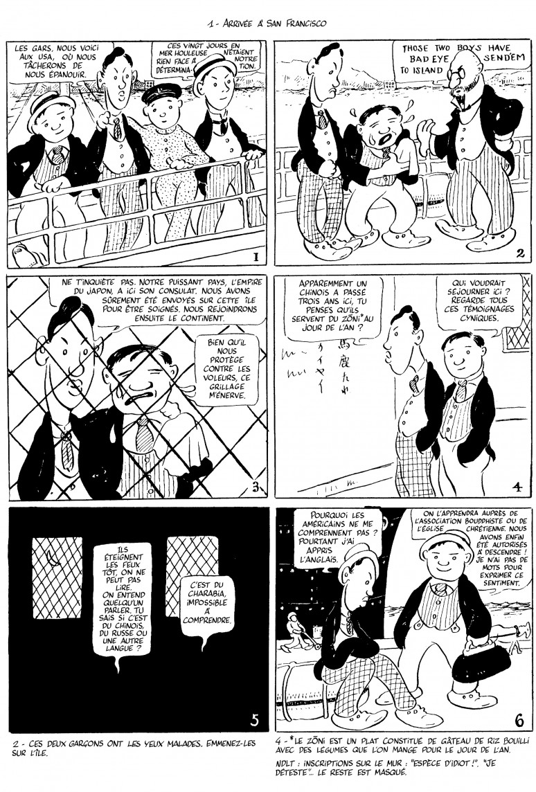 Quatre Japonais à San Francisco 1904-1924