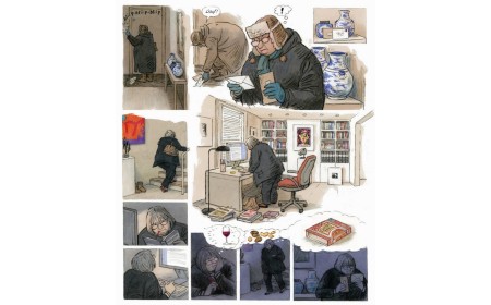 Cassandra Darke, 2018 © Posy Simmonds : Denoël Graphic, 2019