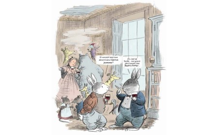 Flopsy Bunny, Literary Life, 2003 © Posy Simmonds   Denoël Graphic, 2014