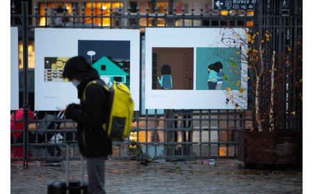 Gare de l'est Pendant ce temps 2(c) David Paquin