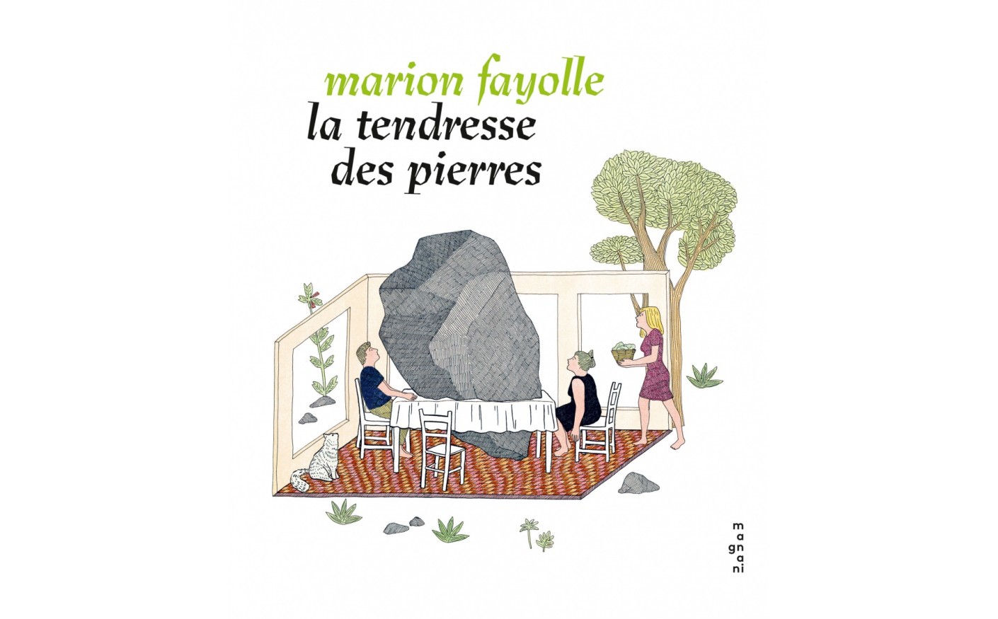 Couverture La Tendresse des Pierres © Marion Fayolle