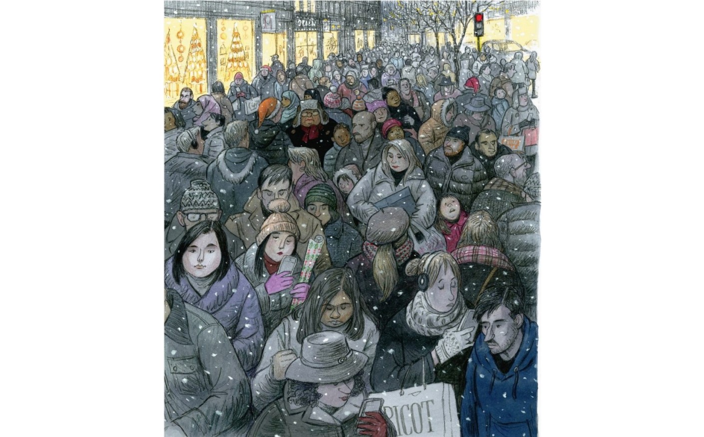   Cassandra Darke, 2018 © Posy Simmonds : Denoël Graphic, 2019