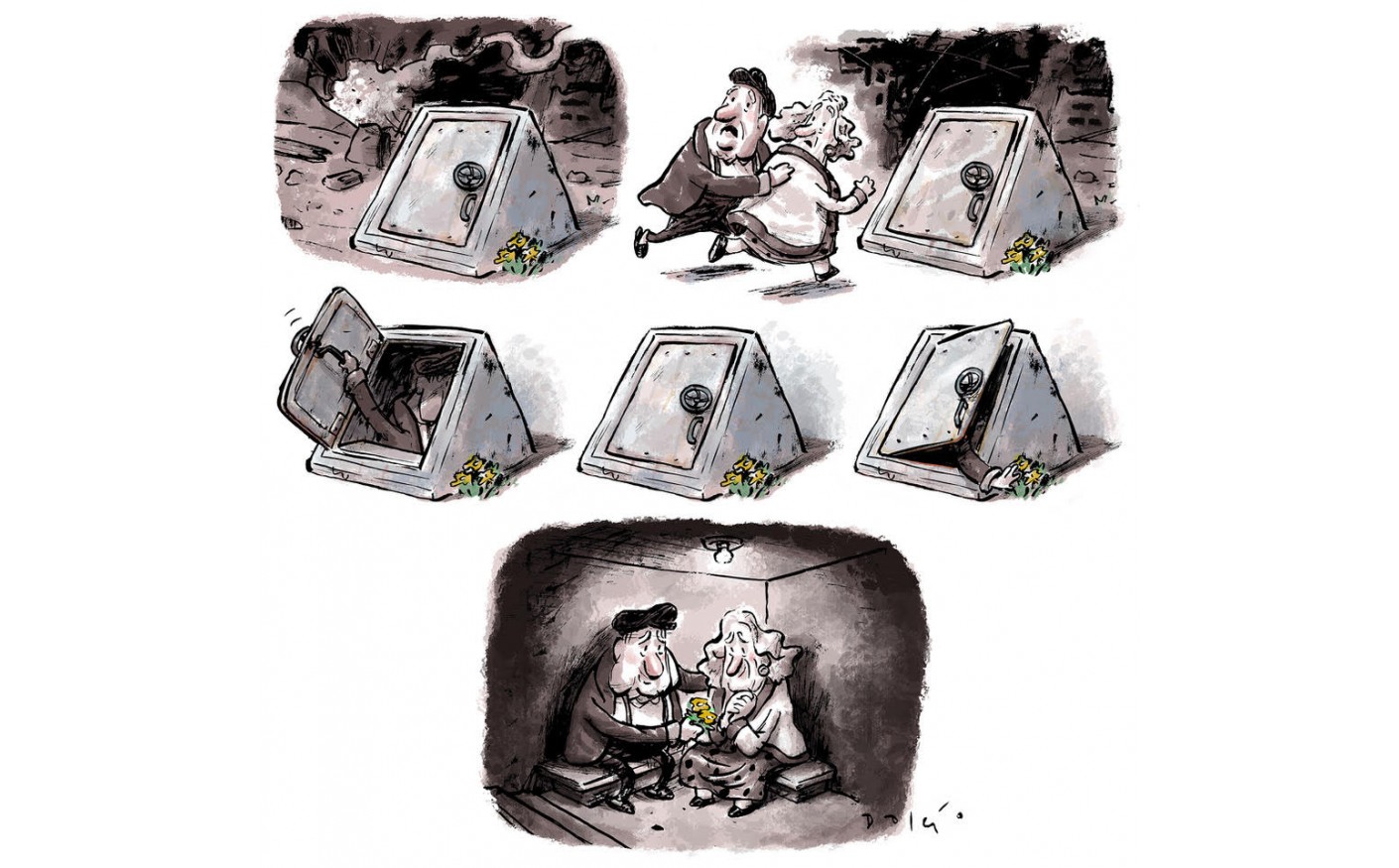 dessin soutien ukraine dalcio machado