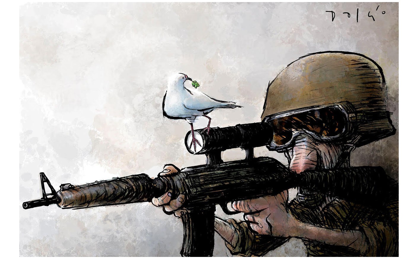 dessin ukraine dalcio machado