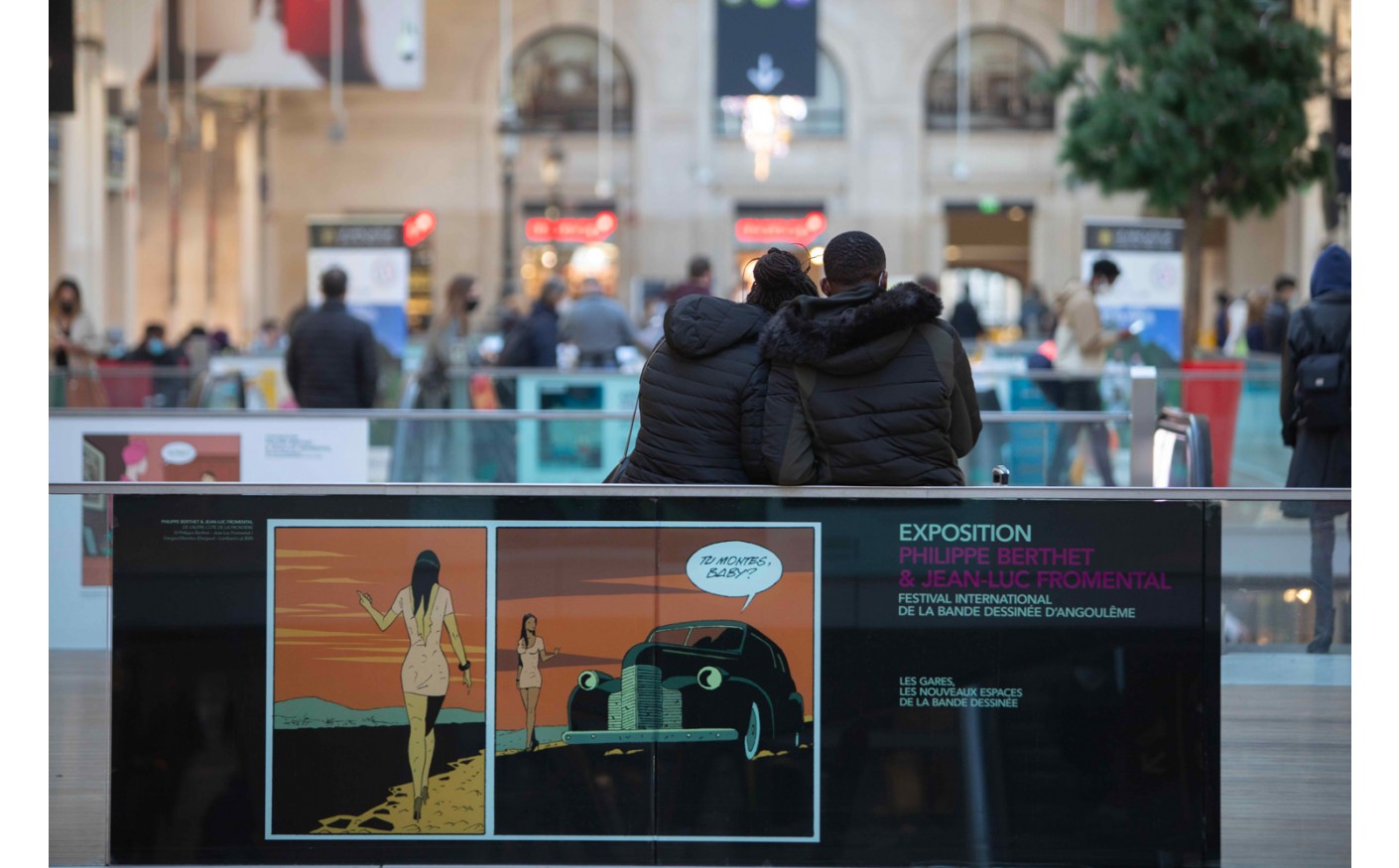 Gare saint Lazare delautrecotedelafrontiere (c) David Paquin