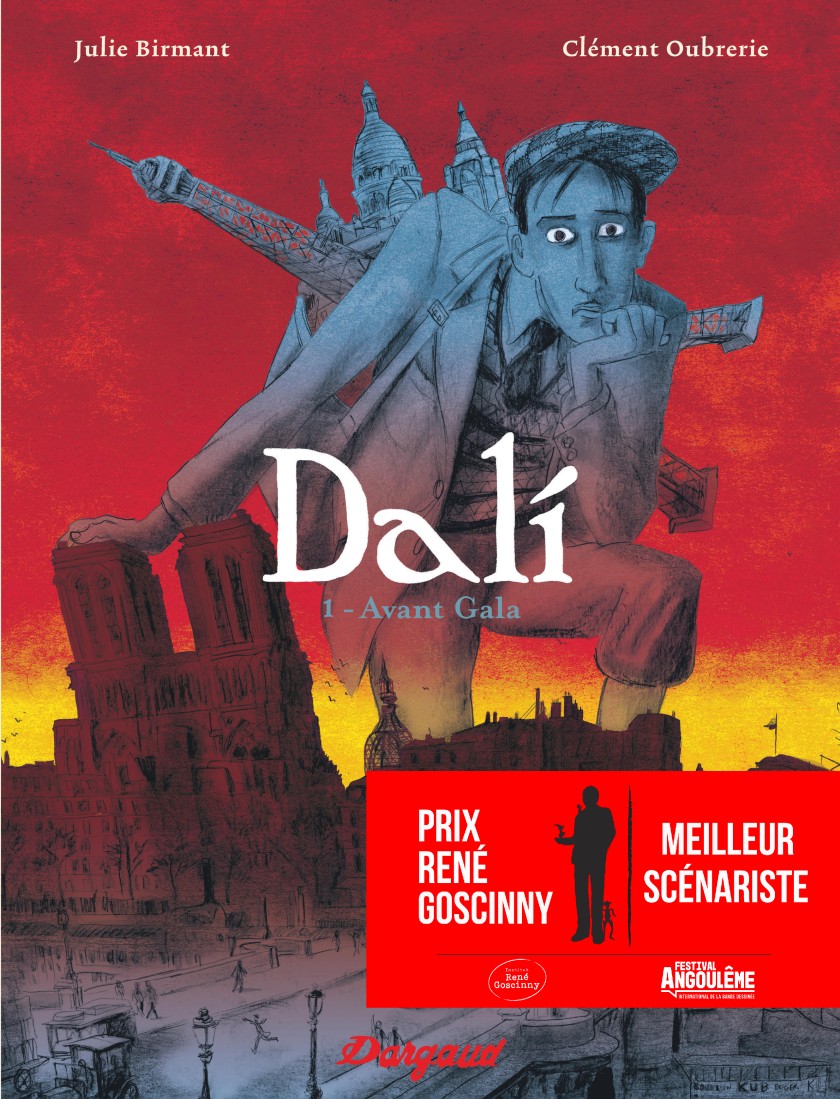 PRIX RENE GOSCINNY 2024 Meilleur Scenariste Julie Birmant Dali 1 c Dargaud 883 stickee