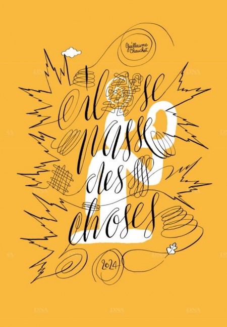 Interview_Chauchat - Couverture Il se passe des choses par Guillaume Chauchat