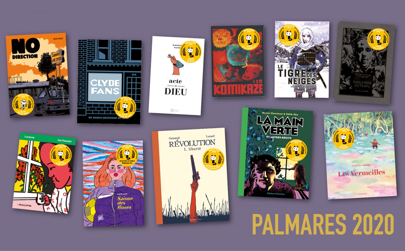 Découvrez le palmarès 2020 !