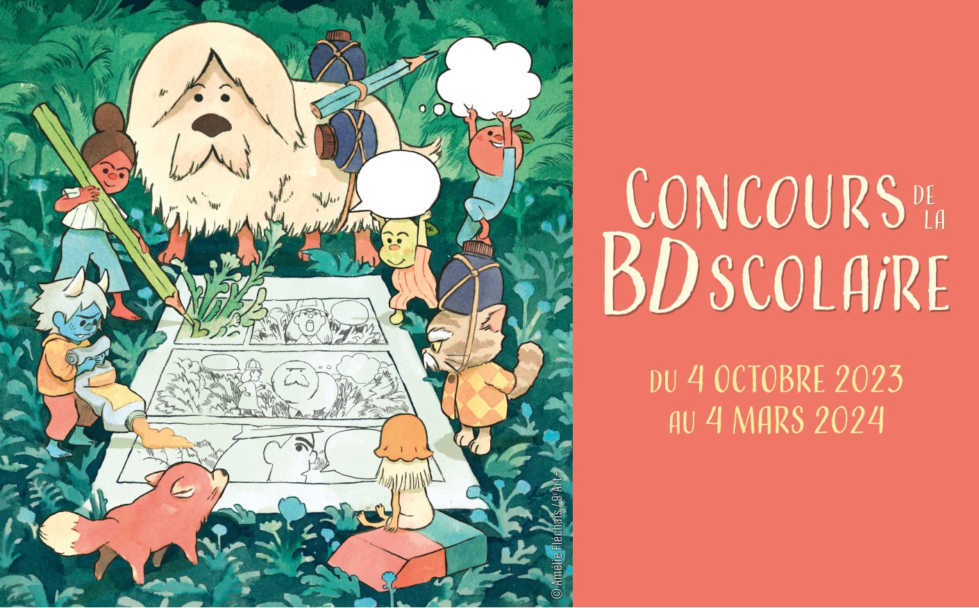 Lancement concours BD scolaire 2023-2024