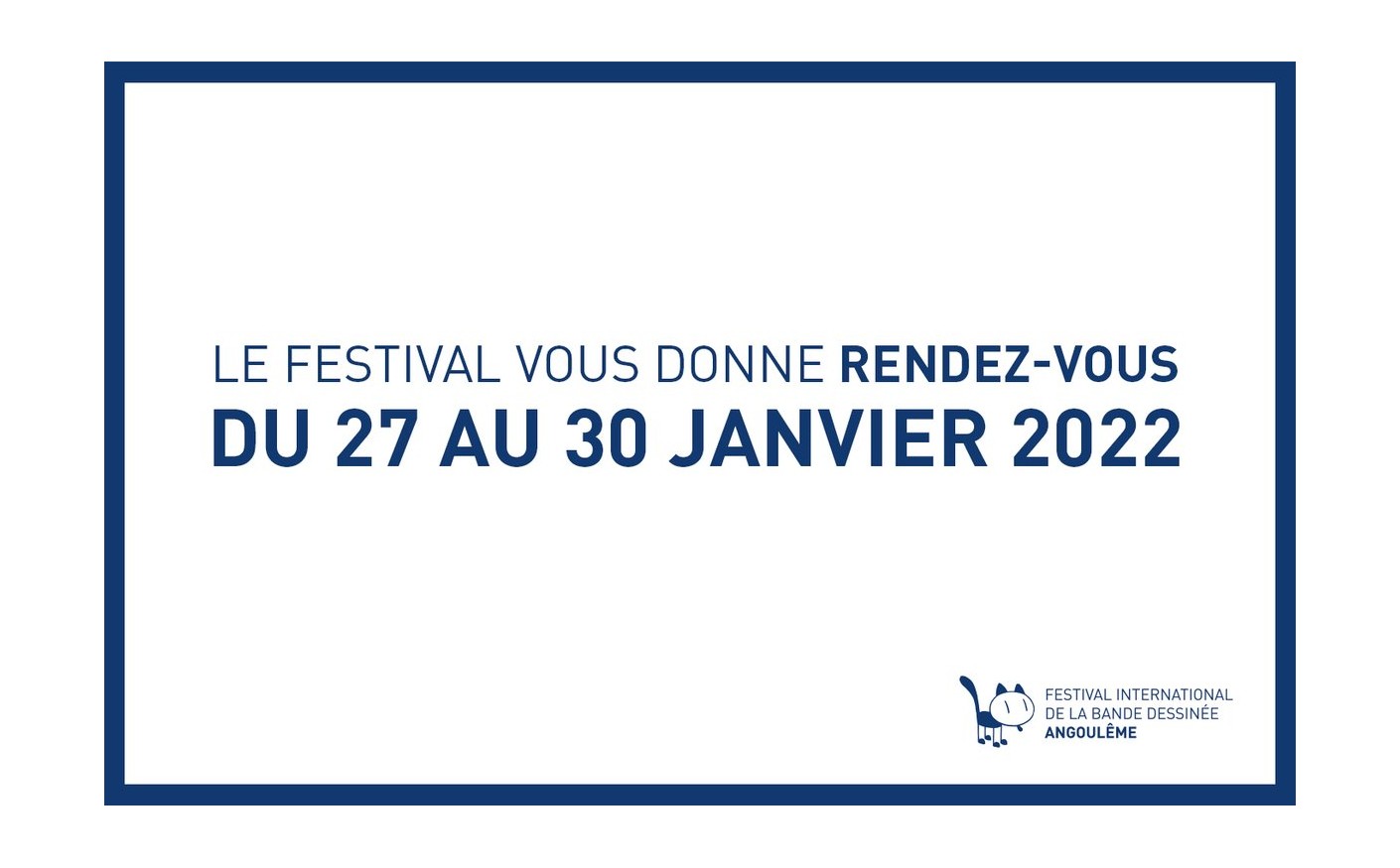 Le Festival vous donne rendez-vous du 27 au 30 janvier 2022