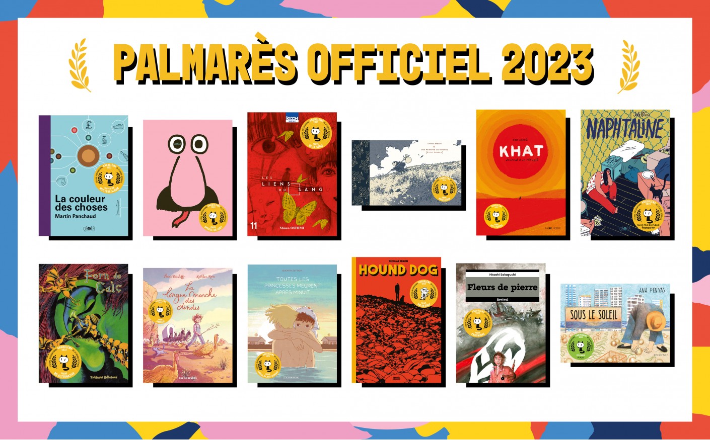 Palmarès officiel 2023