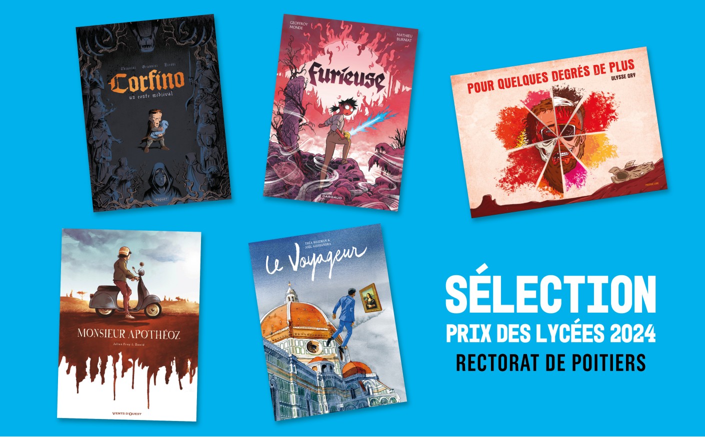 Sélection Prix des Lycées - Rectorat de Poitiers 2024